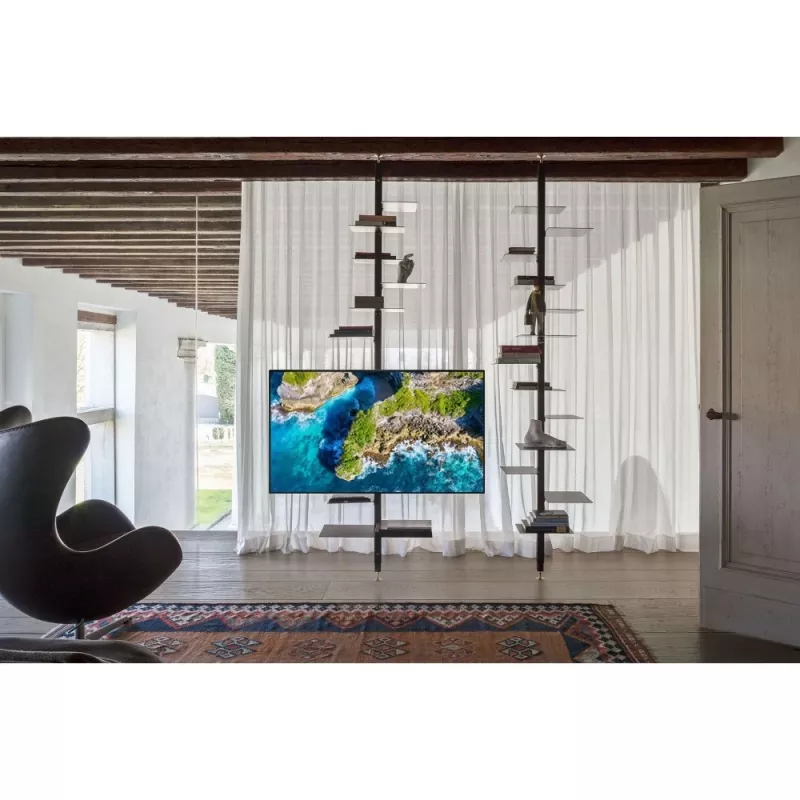 Techly ICALCD100BK soporte de mesa negro