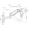 Soporte / pie para TV Techly ICA-LCD G112 81,3 cm (32 pulgadas) negro