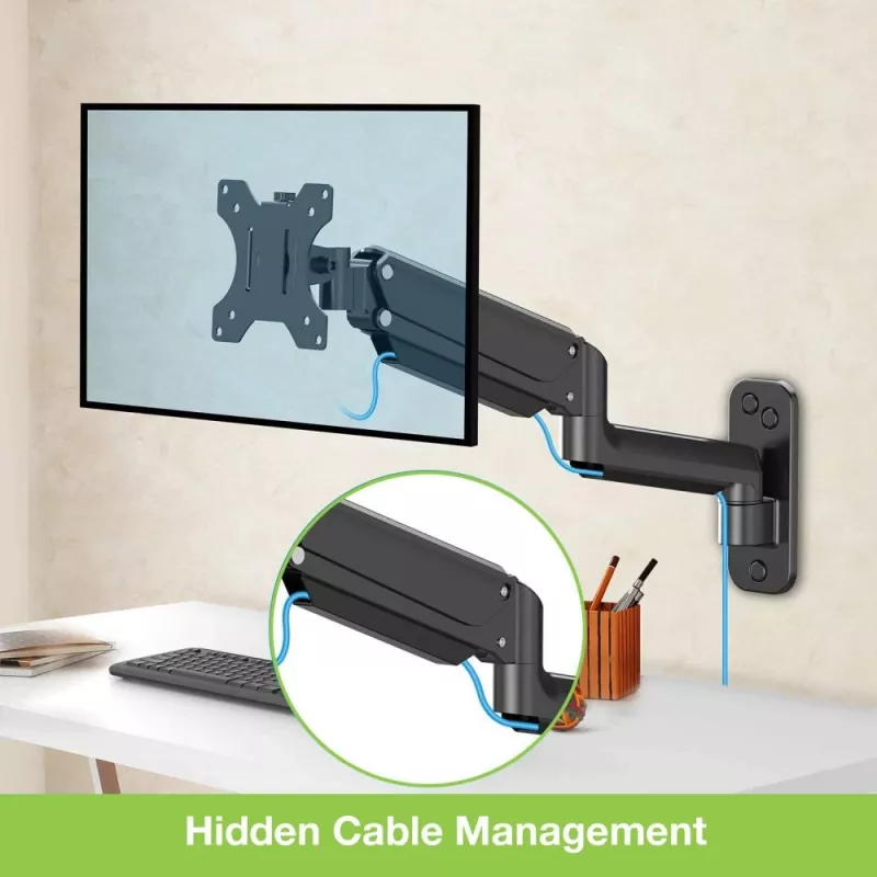 Soporte / pie para TV Techly ICA-LCD G112 81,3 cm (32 pulgadas) negro