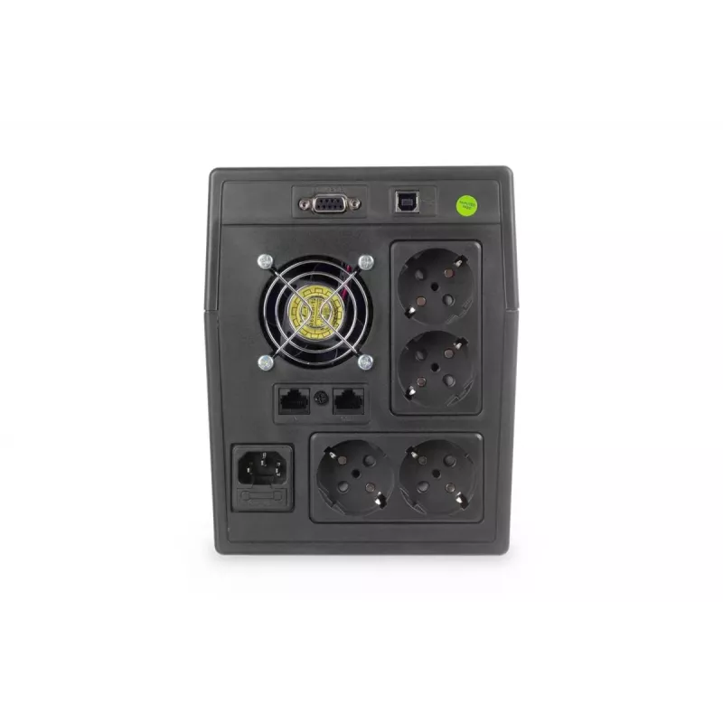 DIGITUS SAI Line-Interact. 2000VA/1200W 12V/9Ah x2 4x CEE7/7 AVR USB