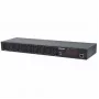 Intellinet PDU inteligente de 8 puertos de 19 pulgadas, unidad de distribución de energía inteligente C13 montable en rack de 19 pulgadas; monitoriza potencia, temperatura y humedad