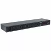 Intellinet PDU inteligente de 8 puertos de 19 pulgadas, unidad de distribución de energía inteligente C13 montable en rack de 19 pulgadas; monitoriza potencia, temperatura y humedad