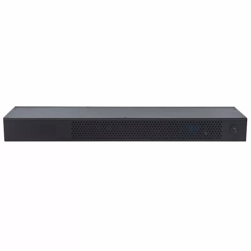 Intellinet PDU inteligente de 8 puertos de 19 pulgadas, unidad de distribución de energía inteligente C13 montable en rack de 19 pulgadas; monitoriza potencia, temperatura y humedad