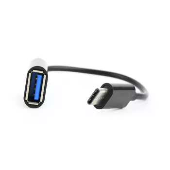 GEMBIRD cable USB 2.0 OTG Type-C a USB Type-A (CM/AF), blíster