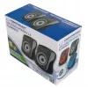 Altavoces 2.0 USB Flamenco negro/gris, EP140KE, 6W