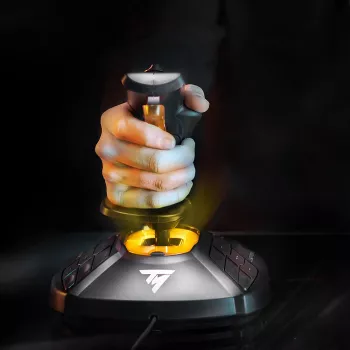 Thrustmaster T-16000M FC S negro, naranja USB Joystick analógico / digital PC