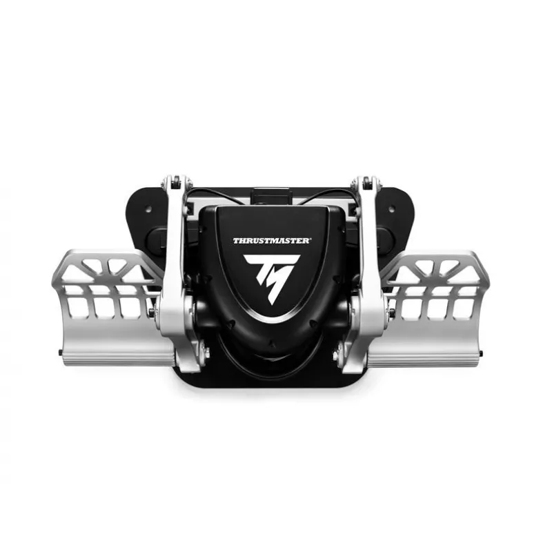 Thrustmaster TPR Rudder negro, plateado USB Flight Sim analógico PC
