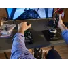 Thrustmaster TPR Rudder negro, plateado USB Flight Sim analógico PC