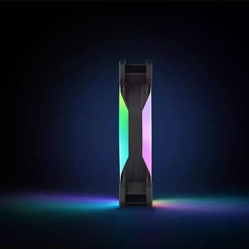 Ventilador de radiador Thermaltake Riing Trio 12 LED RGB, TT Premium Edition