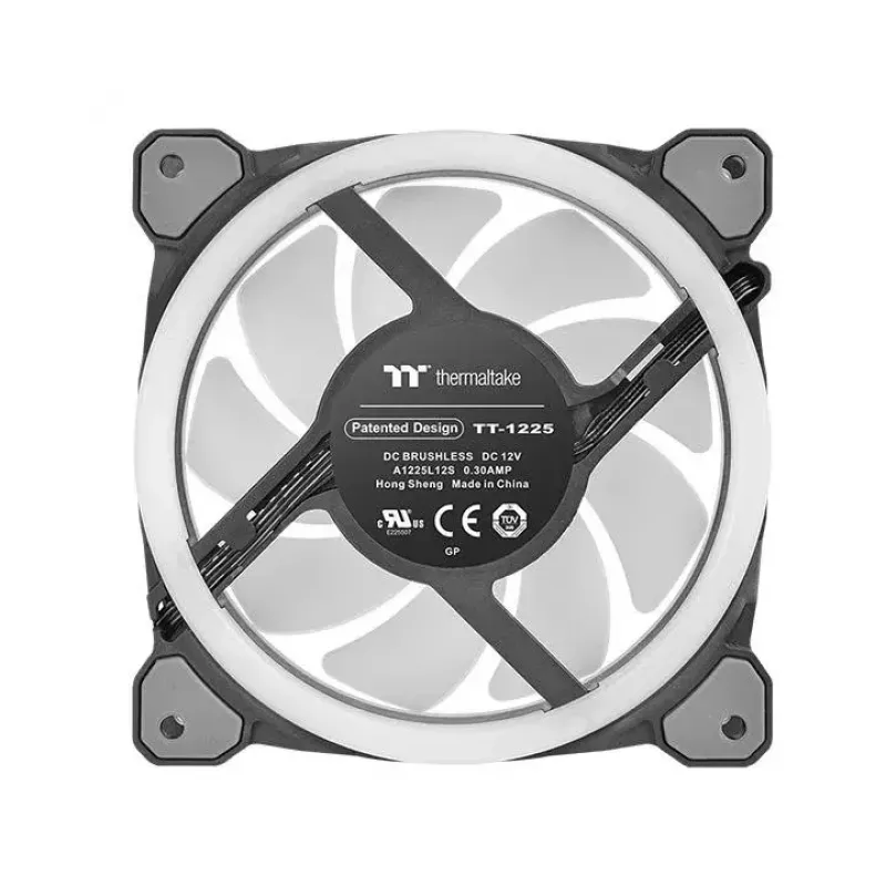 Ventilador de radiador Thermaltake Riing Trio 12 LED RGB, TT Premium Edition