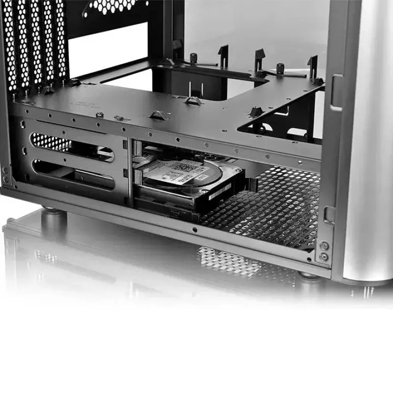 Caja de PC Thermaltake Level 20 VT Micro Tower negra