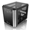 Caja de PC Thermaltake Level 20 VT Micro Tower negra