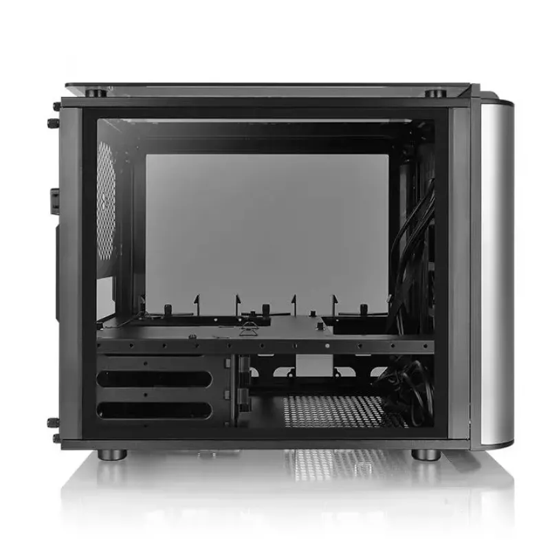 Caja de PC Thermaltake Level 20 VT Micro Tower negra