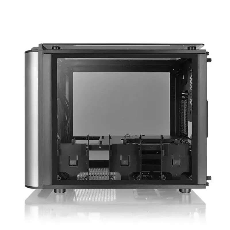 Caja de PC Thermaltake Level 20 VT Micro Tower negra
