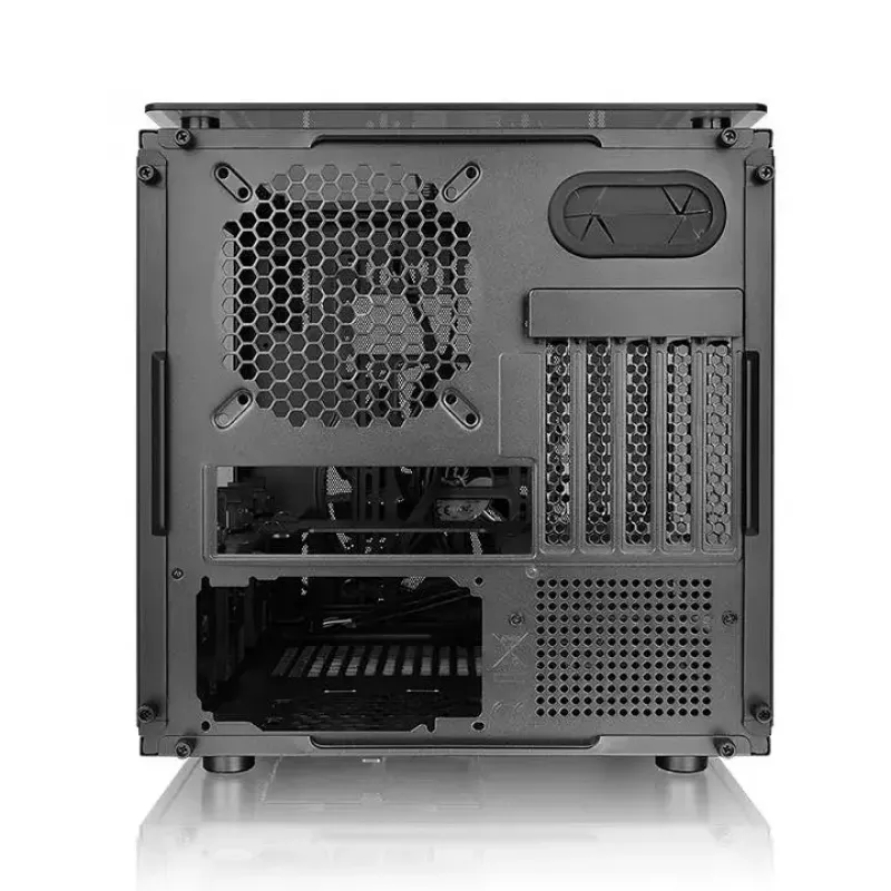 Caja de PC Thermaltake Level 20 VT Micro Tower negra