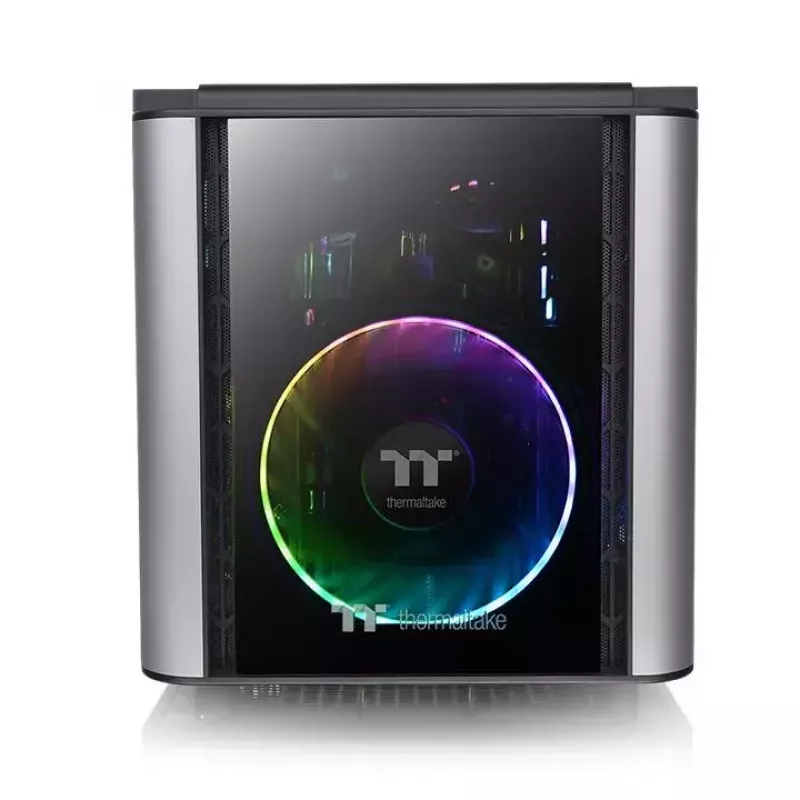 Caja de PC Thermaltake Level 20 VT Micro Tower negra