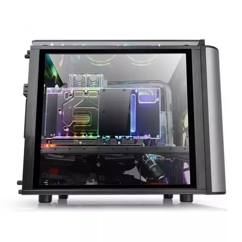 Caja de PC Thermaltake Level 20 VT Micro Tower negra