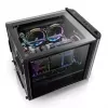 Caja de PC Thermaltake Level 20 VT Micro Tower negra