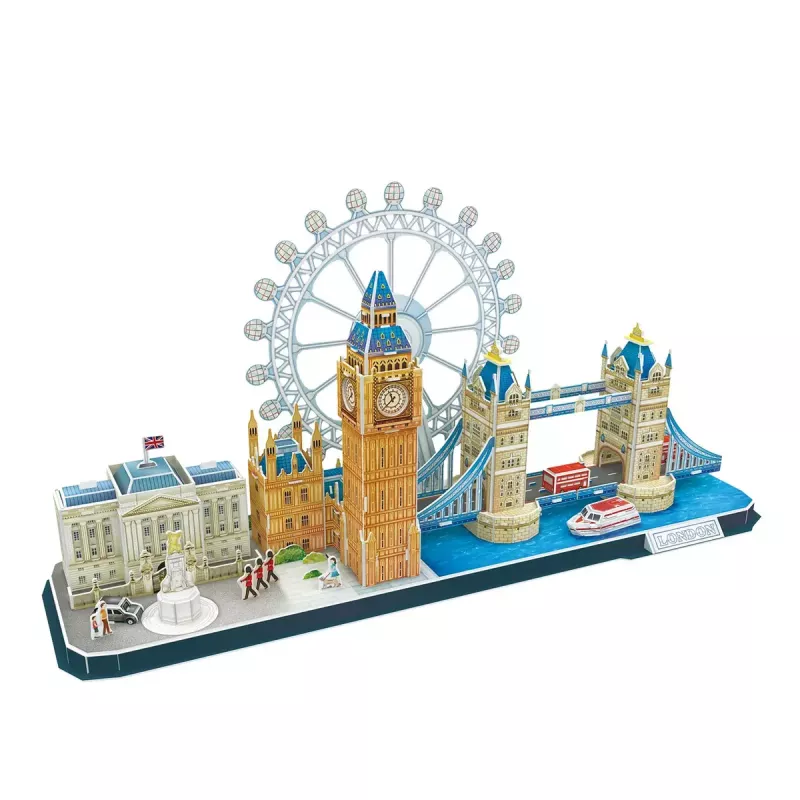 Puzle 3D CubicFun Cubic Fun 3D Puzzle City Line London