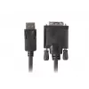 Adaptador de cable de vídeo LANBERG DisplayPort 1.2 a DVI-D CA-DPDV-10CU-0030-BK, 3 m, 1080p, 60 Hz, negro