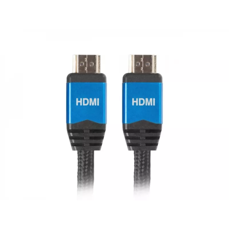 Cable HDMI LANBERG - macho/macho v2.0 4k Cu 3 m negro