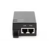 Inyector PoE Gigabit DIGITUS, 802.3af 10/100/1000Mbps, pines de alimentación:4/5(+),7/8(-), salida máx. 48V, 15.4W