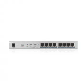 Zyxel GS1008HP Gigabit Ethernet no gestionado (10/100/1000) Power over Ethernet (PoE) gris