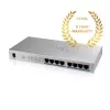 Zyxel GS1008HP Gigabit Ethernet no gestionado (10/100/1000) Power over Ethernet (PoE) gris