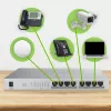 Zyxel GS1008HP Gigabit Ethernet no gestionado (10/100/1000) Power over Ethernet (PoE) gris