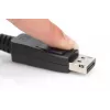 Cable DisplayPort DIGITUS, macho/macho, 2 m con bloqueo, Ultra HD 8K, vers. 1.3/1.4, estándar