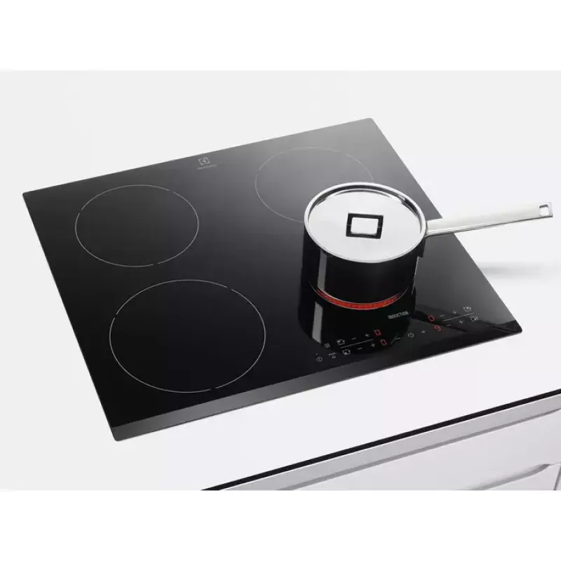 Placa de inducción integrable Electrolux LIR60430 negra 60 cm 4 zonas de cocción