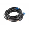 Cable HDMI LANBERG CA-HDMI-20CU-0150-BK — 15 m, HDMI 2.0, Type-A, 18 Gbit/s, 4K@60Hz, ARC, Ethernet