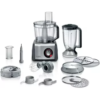 Bosch MC812M865 robot de cocina 1250 W 3,9 L negro, acero inoxidable