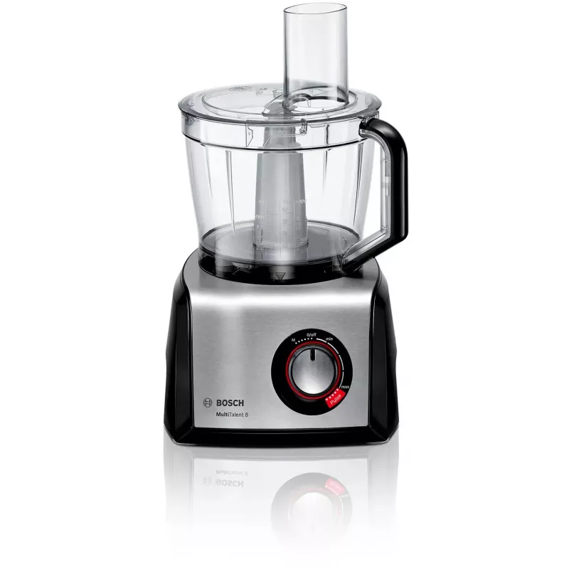 Bosch MC812M865 robot de cocina 1250 W 3,9 L negro, acero inoxidable