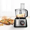 Bosch MC812M865 robot de cocina 1250 W 3,9 L negro, acero inoxidable