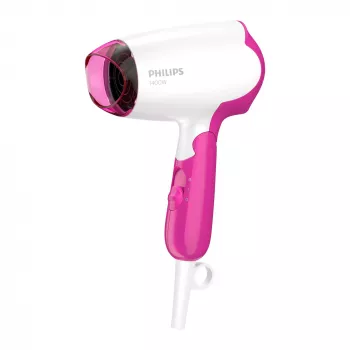 Philips Essential Care BHD003/00 secador de pelo 1400 W rosa, blanco