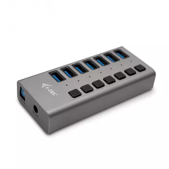 i-tec USB 3.0 Charging HUB 7 puertos + adaptador de corriente 36 W