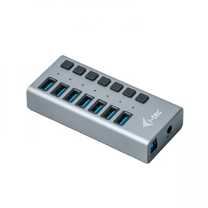 i-tec USB 3.0 Charging HUB 7 puertos + adaptador de corriente 36 W