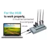 i-tec USB 3.0 Charging HUB 7 puertos + adaptador de corriente 36 W