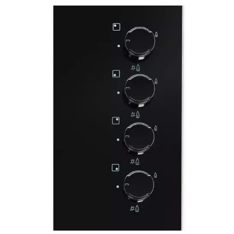 Electrolux EGG6407K placa de gas para empotrar negra 59 cm 4 zonas de cocción