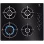 Electrolux EGG6407K placa de gas para empotrar negra 59 cm 4 zonas de cocción