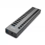 i-tec USB 3.0 hub de carga 16 puertos + fuente de alimentación 90 W