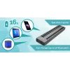 i-tec USB 3.0 hub de carga 16 puertos + fuente de alimentación 90 W