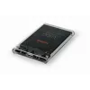GEMBIRD carcasa USB 3.0 para HDD SATA de 2,5 pulgadas 9,5 mm, plástico transparente