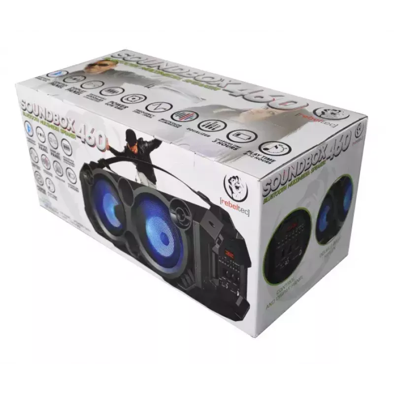 Altavoz Bluetooth SoundBox 460, negro