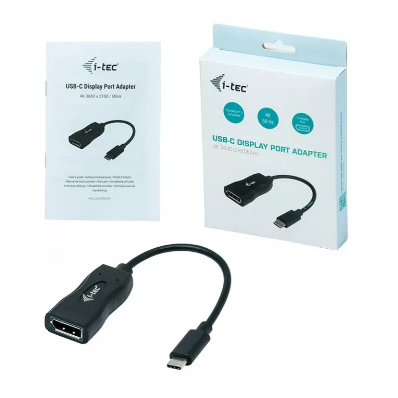 i-tec adaptador USB-C Display Port 4K/60 Hz