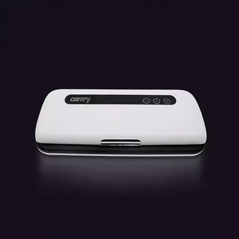 Envasadora al vacío Adler CR 4470 (blanca) — 110 W, control táctil, recogecables, incluye 5 bolsas de vacío