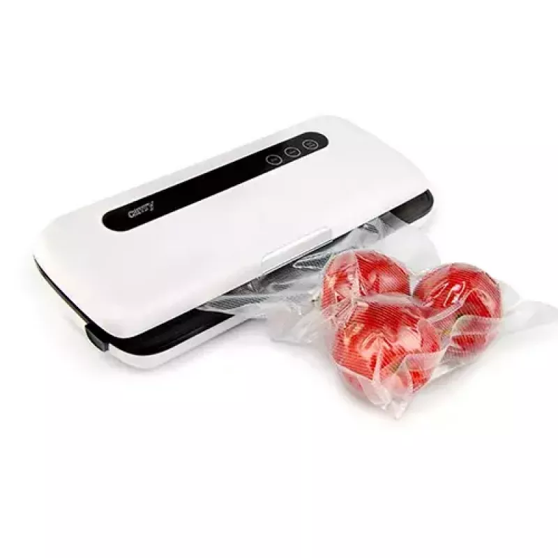 Envasadora al vacío Adler CR 4470 (blanca) — 110 W, control táctil, recogecables, incluye 5 bolsas de vacío
