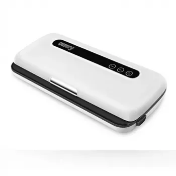 Envasadora al vacío Adler CR 4470 (blanca) — 110 W, control táctil, recogecables, incluye 5 bolsas de vacío