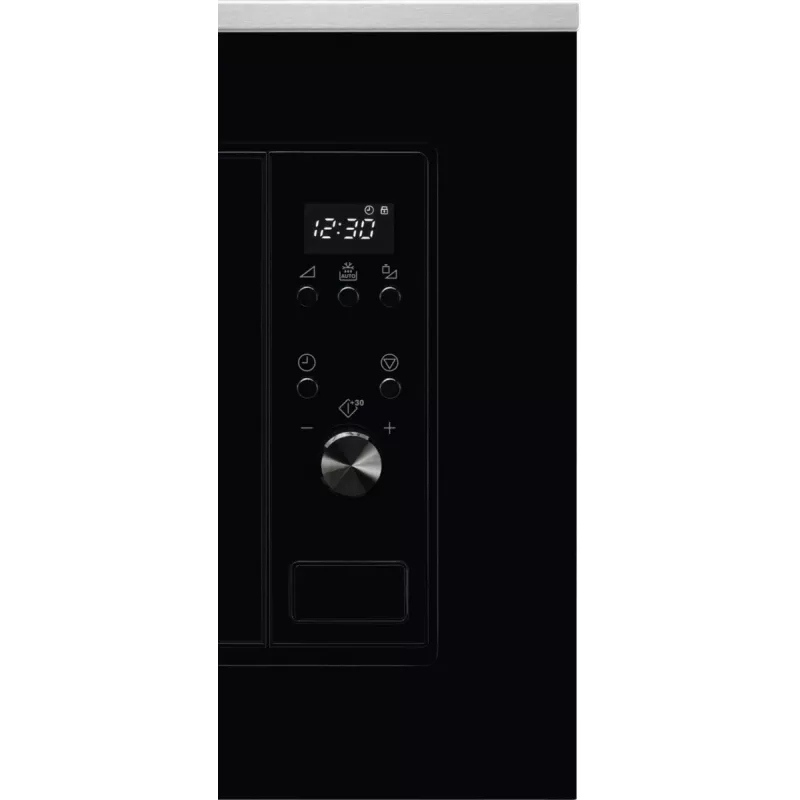 Electrolux LMS2203EMX microondas solo integrable, 20 l, 700 W, negro/acero inoxidable (59,5×34,7×38,8 cm)